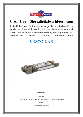 cisco uae store digitalworld tech com