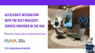 Streamline Your Business with the Best MuleSoft Service Provider in the USA