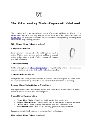 Vishal Jewel
