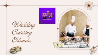 Wedding Catering Orlando