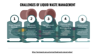 Challenges of Liquid Waste Management