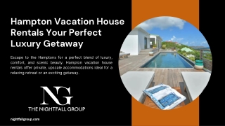 Hampton Vacation House Rentals Your Perfect Luxury Getaway