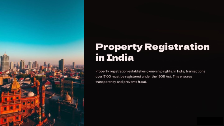 property registration in india