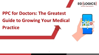 PPC for Doctors The Greatest Guide to Growing Your Medical Practice