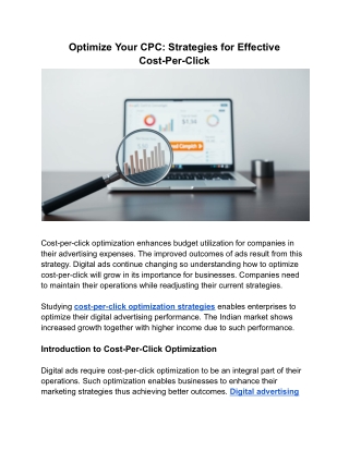 Optimize Your CPC_ Strategies for Effective Cost-Per-Click- Raybotix Digital