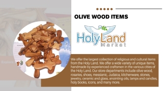 Olive Wood Items