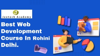 Best Web Development Course In Rohini Delhi.