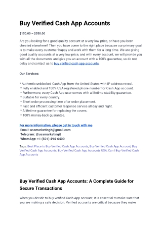 buy verified cash app accounts