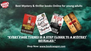 Buy Best Mystery&thriller books for young adults Online from BooksWagon Store