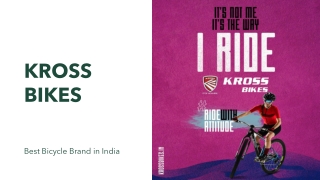 Best MTB Bicycle in India