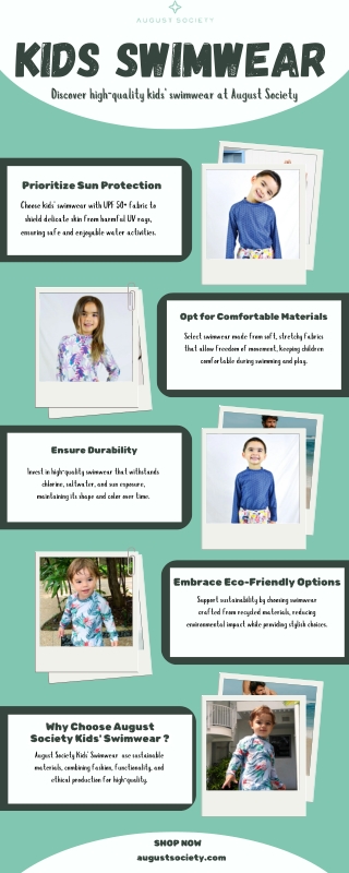 Top Kids' Swimwear – Stylish, Comfortable, and Durable
