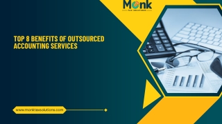 Top 8 Benefits of Outsourced Accounting Services