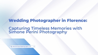 Wedding Photographer in Florence Capturing Timeless Memories with Simone Perini Photography