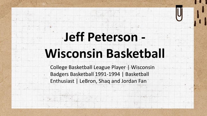 jeff peterson wisconsin basketball