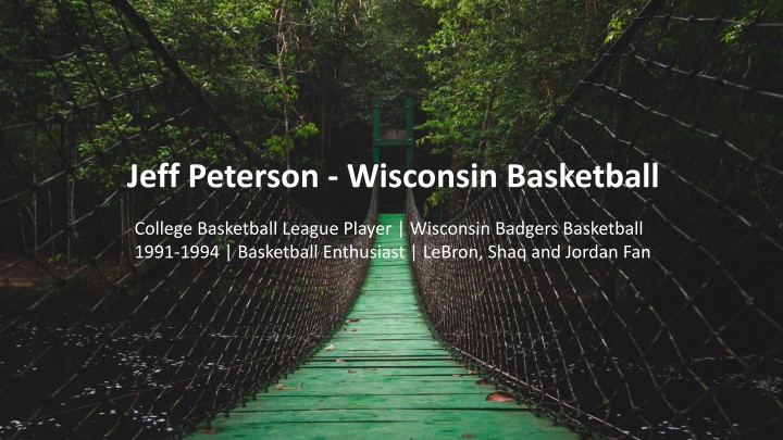 jeff peterson wisconsin basketball