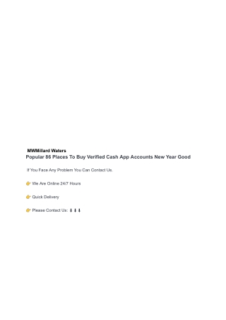 Top 10 Places to Buy, Verified Cash App Accounts