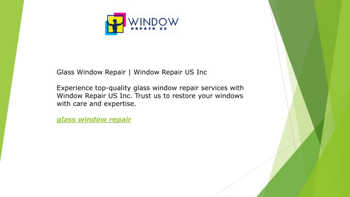 glass window repair window repair us inc