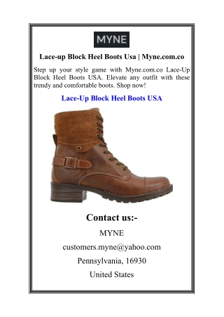 lace up block heel boots usa myne com co