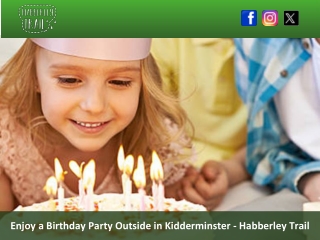 Enjoy a Birthday Party Outside in Kidderminster - Habberley Trail