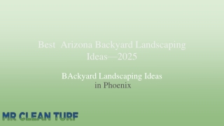 Best Arizona Backyard Ideas.