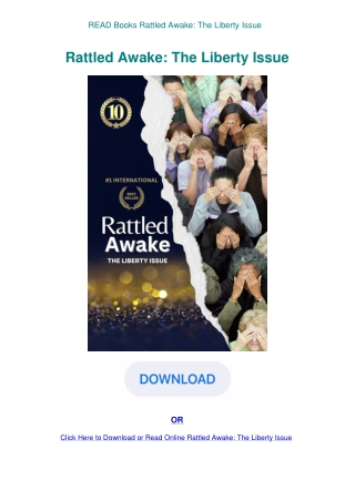READ Books Rattled Awake The Liberty Issue