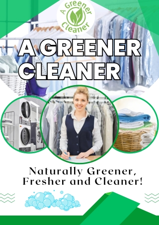 Best Cleaners in Jacksonville, FL - A Greener Cleaner