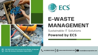 e-waste Management
