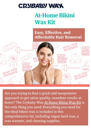 At-Home Bikini Wax Kit: Easy, Effective, and Affordable Hair Removal