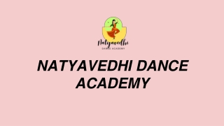 natyavedhi dance academy