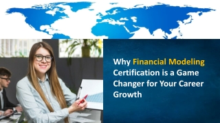 why financial modeling certification is a game