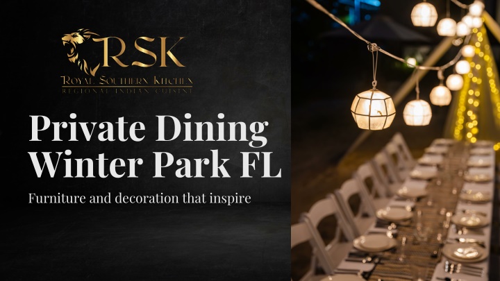 private dining winter park fl