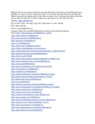 Nhà Cái 8Kbet