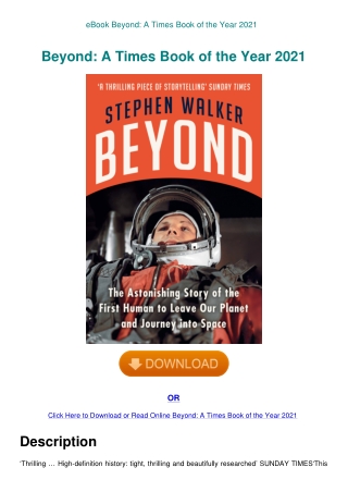 eBook Beyond A Times Book of the Year 2021