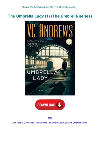 Books The Umbrella Lady (1) (The Umbrella series)