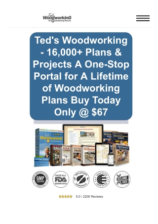 Ted’s Woodworking: The Ultimate Resource for DIY Woodworkers