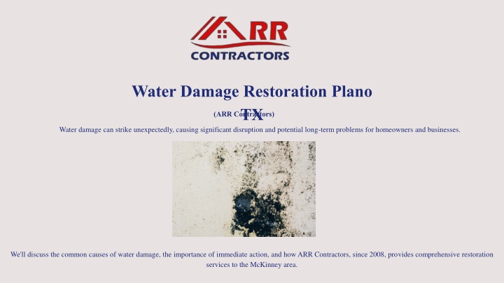 water damage restoration plano tx