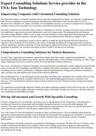 expert consulting solutions service provider
