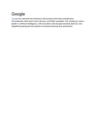 google
