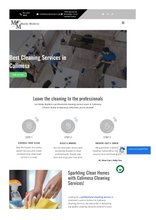 Sparkling Clean Homes with Calimesa Cleaning Services!