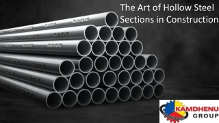 Rectangular Hollow Sections | Strong & Reliable Solutions | Kamdhenu