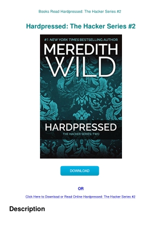Books Read Hardpressed The Hacker Series #2
