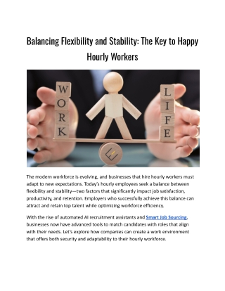 balancing flexibility and stability