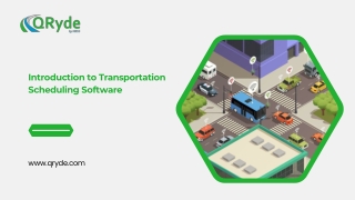 Introduction to Transportation Scheduling Software