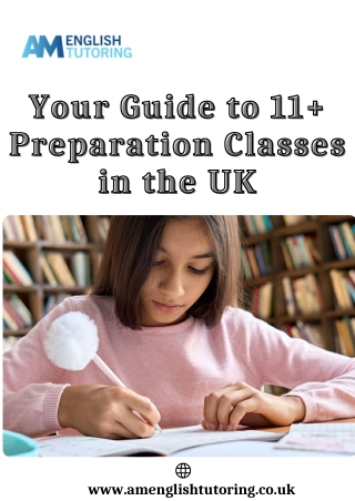 Your Guide to 11  Preparation Classes in the UK