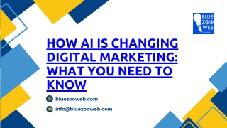 How AI is Changing Digital Marketing: What You Need to Know
