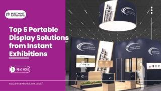 Top 5 Portable Display Solutions from Instant Exhibitions
