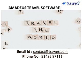 amadeus travel software