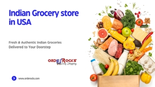 Indian Grocery store in USA