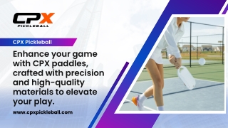 Find Your Best Pickleball Paddle Today – CPX Pickleball