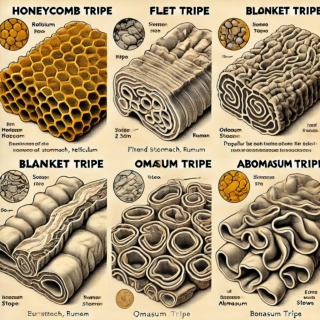 Types of Beef Tripe